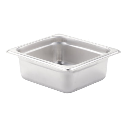 SignatureWares | 1/6 Size Food Pan, 2 1/2" Deep, 24 Gauge Stainless Steel