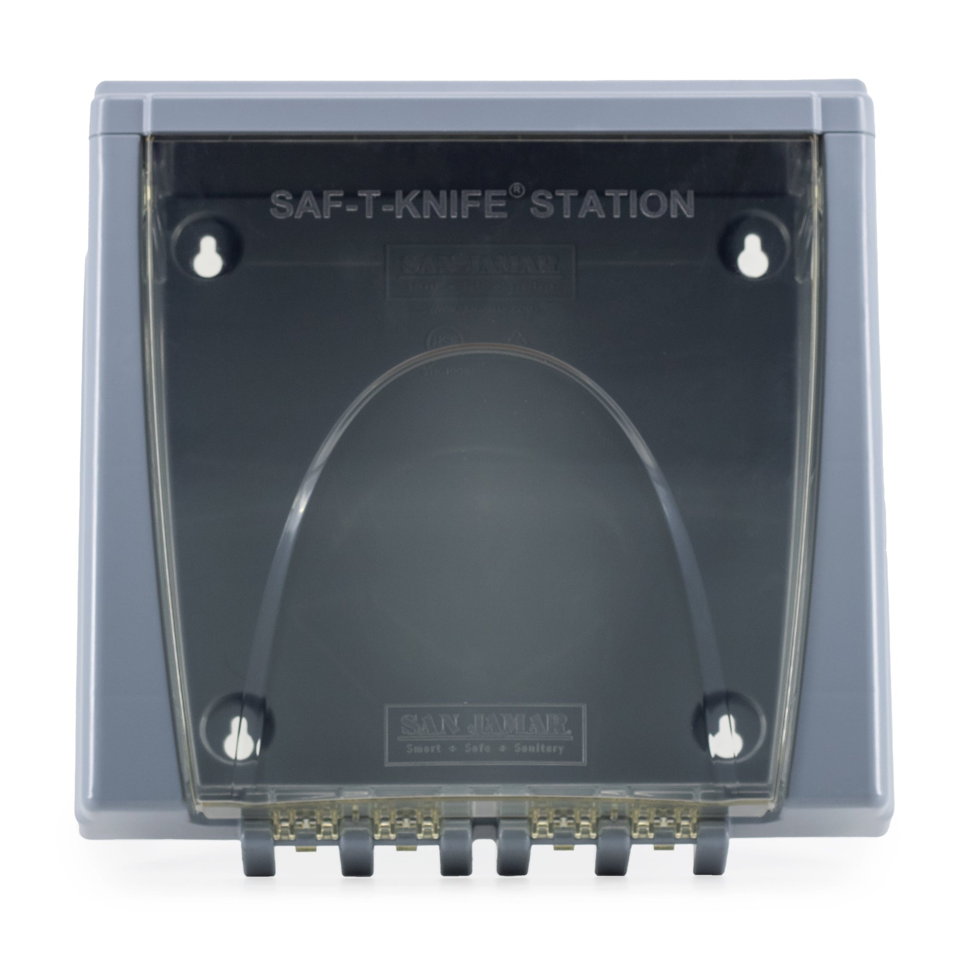 San Jamar | Saf-T-Knife™ Station - ChefEquipment.com