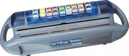 San Jamar | Saf-T-Wrap Station with Safety Blade, Dispenses 12-18" Rolls