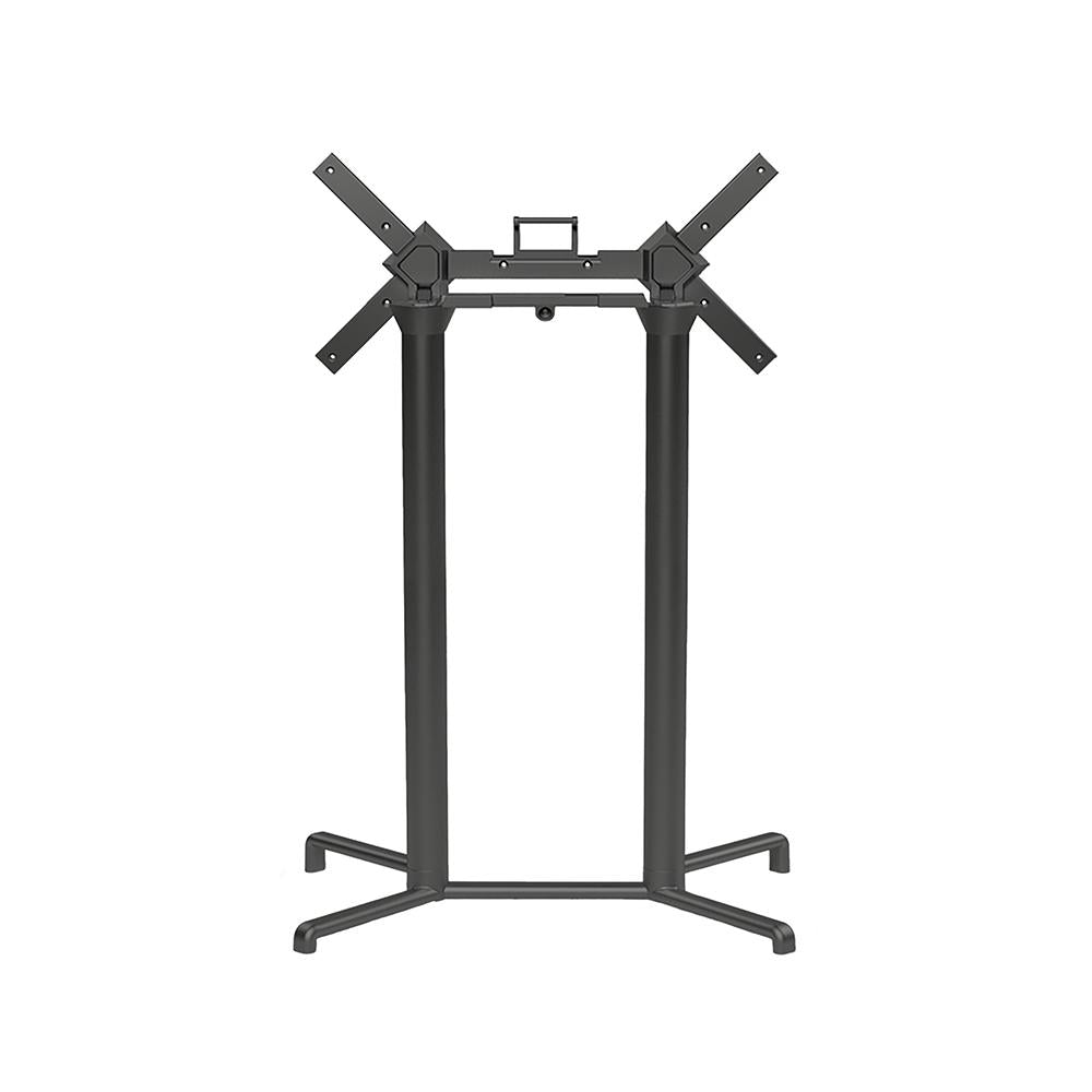 NARDI | Scudo 42" Base de table à hauteur de barre à double inclinaison, anthracite