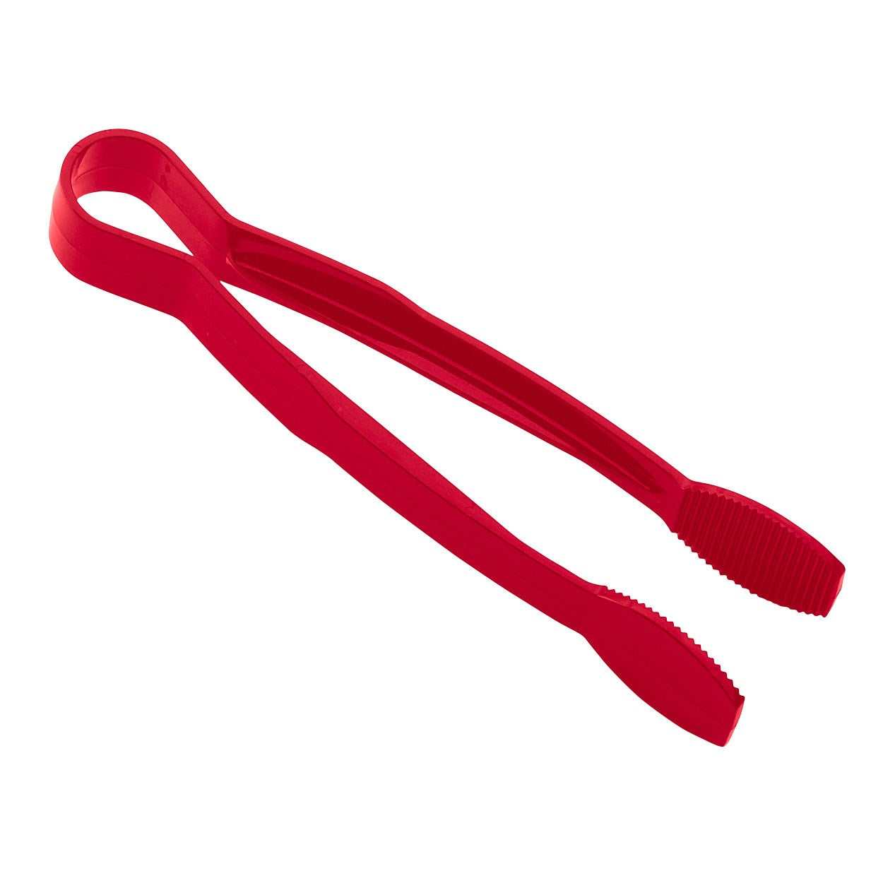 Cambro | Flat Grip Tongs, 9", Red