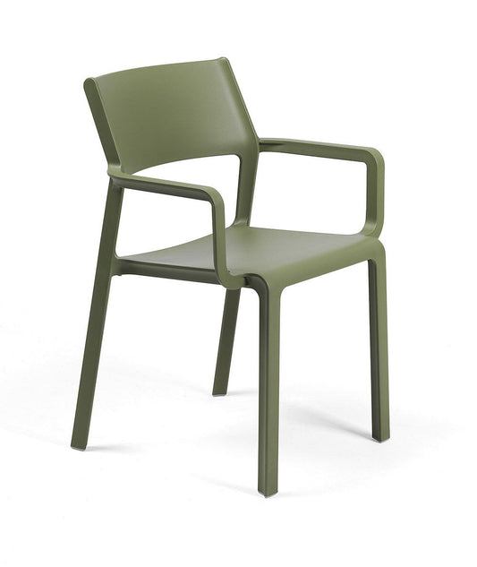 NARDI Trill Arm Chair, Agave (4-pack) - 40250.16.000