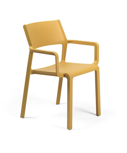 NARDI Trill Arm Chair, Senape (4-pack) - 40250.56.000