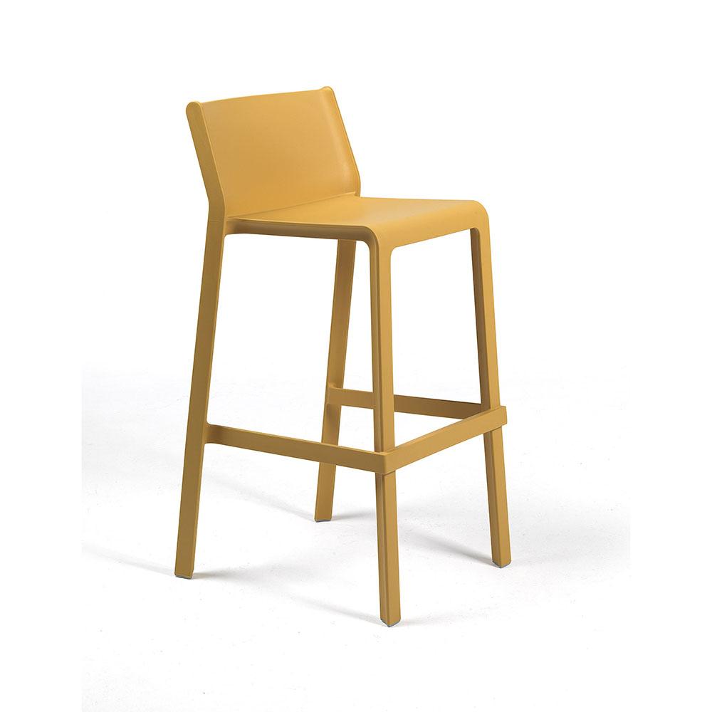 NARDI Trill Bar Stool, Senape (4-pack) - 40350.56.000