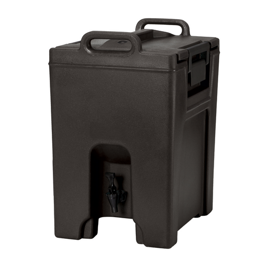 Cambro | Ultra Camtainer Insulated Beverage Container, 10.5 Gal, Black