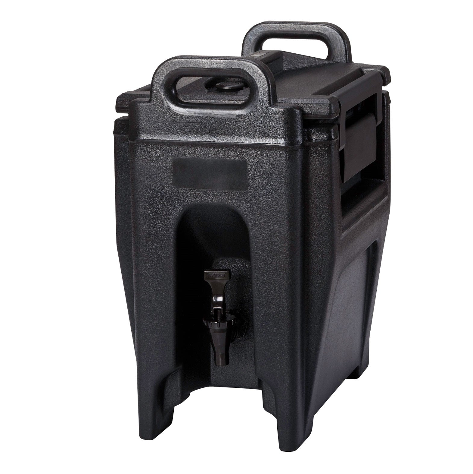 Cambro | Ultra Camtainer Insulated Beverage Container, 2.75 Gal, Black - ChefEquipment.com