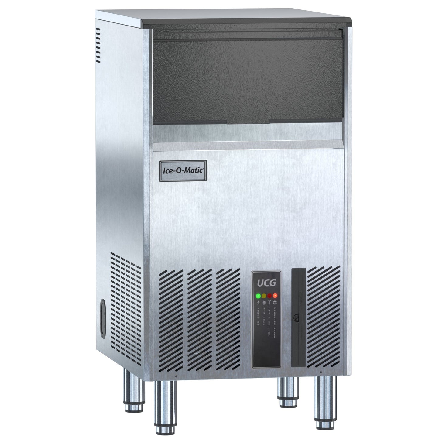 Ice-O-Matic | UCG100A Air Cooled Undercounter Gourmet Cube Ice Maker, 114 lb/24 hr, 48 lb Bin, 115 V - ChefEquipment.com