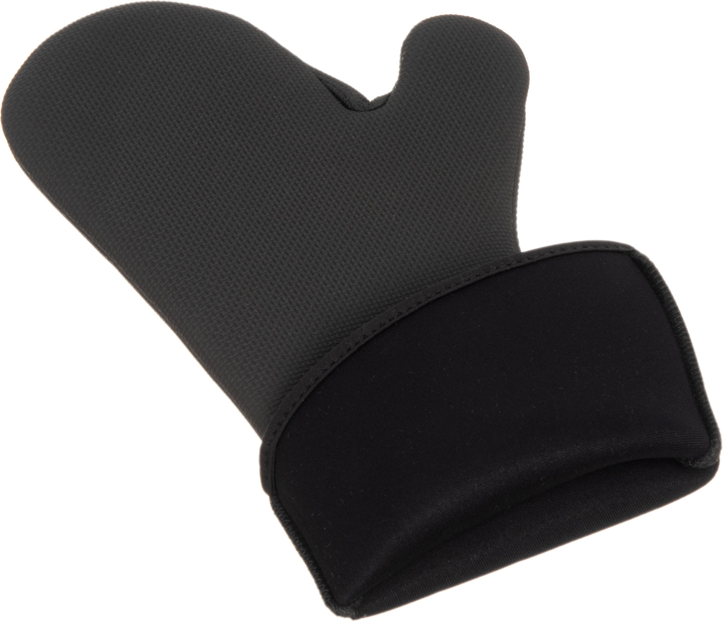 San Jamar | UltiGrips Oven Mitt, 17", Black Neoprene