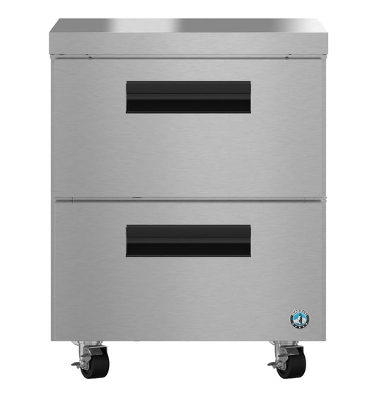 Hoshizaki UR27B-D2 Undercounter Refrigerator, 2 Drawers, 27", 115 V - UR27B-D2
