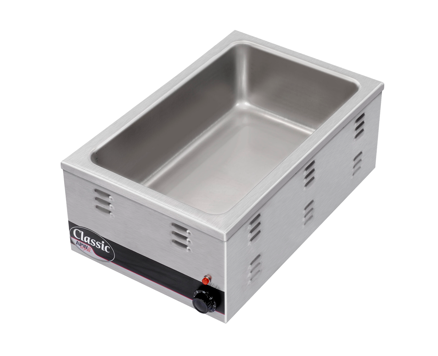 APW Wyott | XPert Classic 4/3 Size Countertop Food Warmer, 28.5 Qt, 120 V - ChefEquipment.com