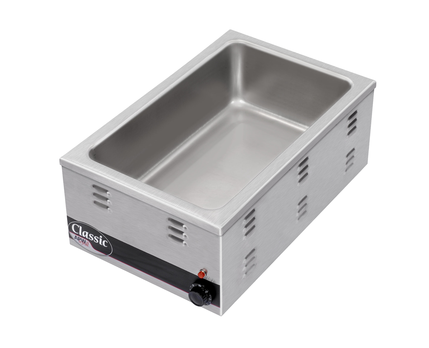 APW Wyott | XPert Classic 4/3 Size Countertop Food Warmer, 28.5 Qt, 120 V - ChefEquipment.com