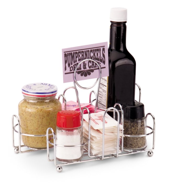 Vollrath | Wire Rack Condiment Caddy - ChefEquipment.com