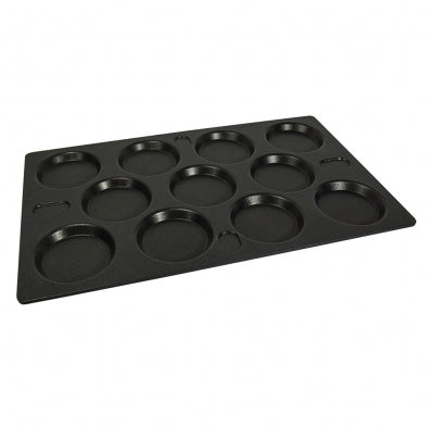 AMT | Full Size Gastronorm Mould Tray, 11 Cavities, Nonstick Finish