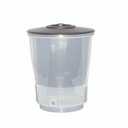 Service Ideas | Classic Cold Beverage Dispenser, Round, 3 gal, Plastic, Stainless Steel Finish