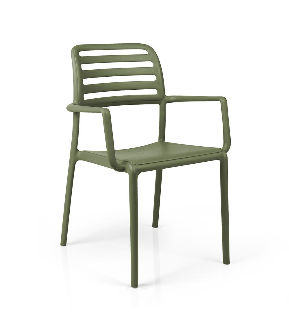 NARDI Costa Arm Chair, Agave (4-pack) - 40244.16.000