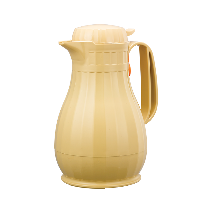 Service Ideas | Carafe isolante Eco-Serve, 1,3 L, plastique, caramel au beurre