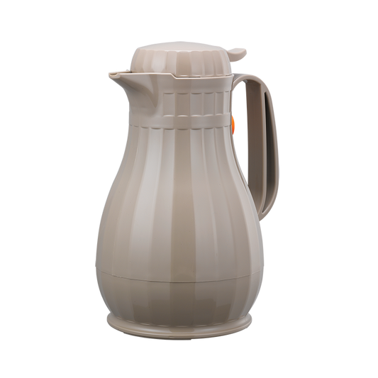 Service Ideas Eco-Serve Insulated Carafe, 1.3 L, Plastic, Latte - ECO13LA