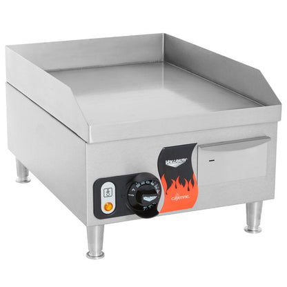 Vollrath | Cayenne 14" Electric Flat Top Griddle, 120V - ChefEquipment.com