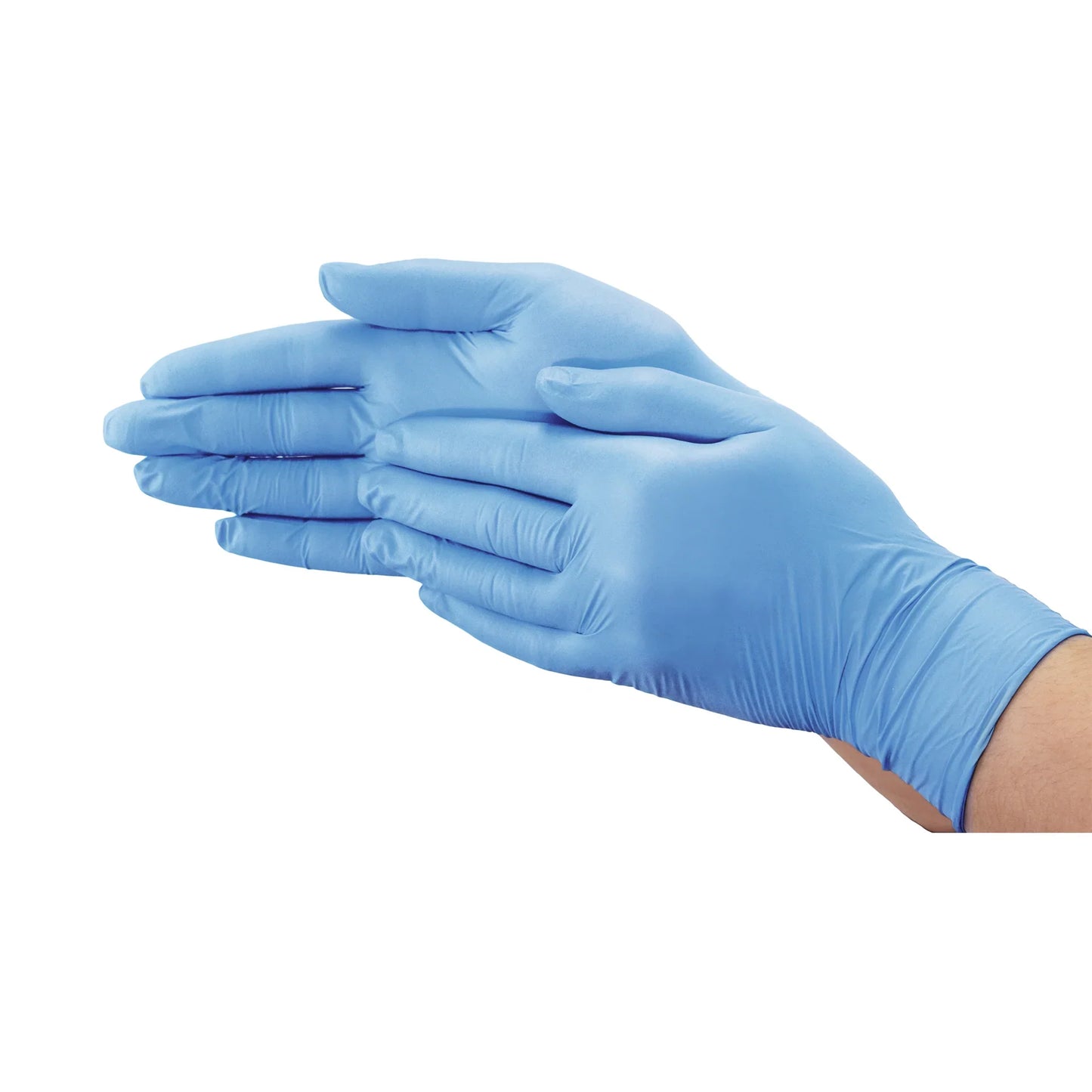 Globe | Nitrile Gloves, Powder-Free, Large, 4 Mil Blue