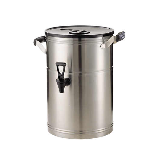 Service Ideas | Commercial Tea Urn with Brew-Thru Lid, 3 gal, Stainless Steel