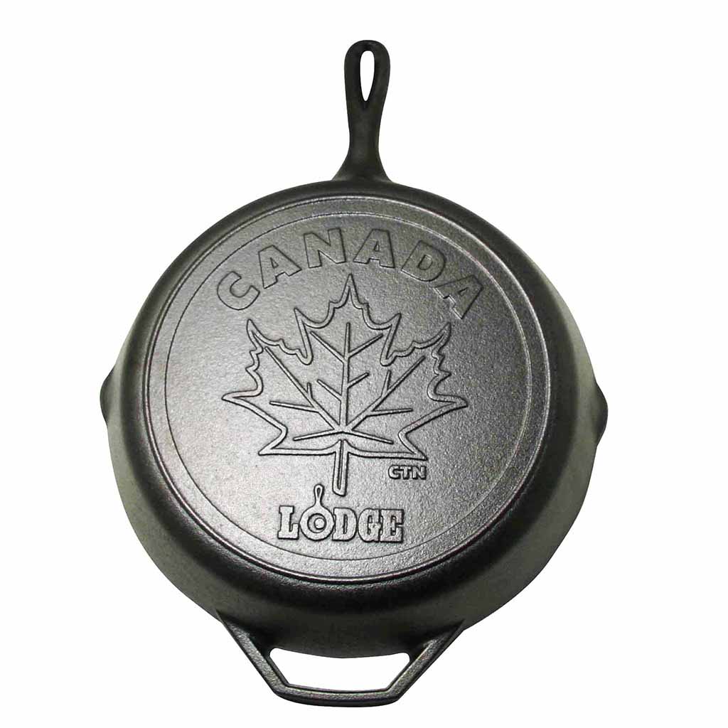 Lodge | Cast Iron Skillet, 12", Maple Leaf