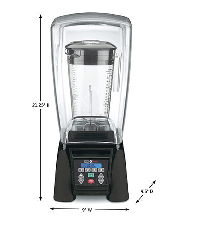 Waring | Xtreme Series 64 oz Programmable Blender w/ Sound Enclosure - ChefEquipment.com