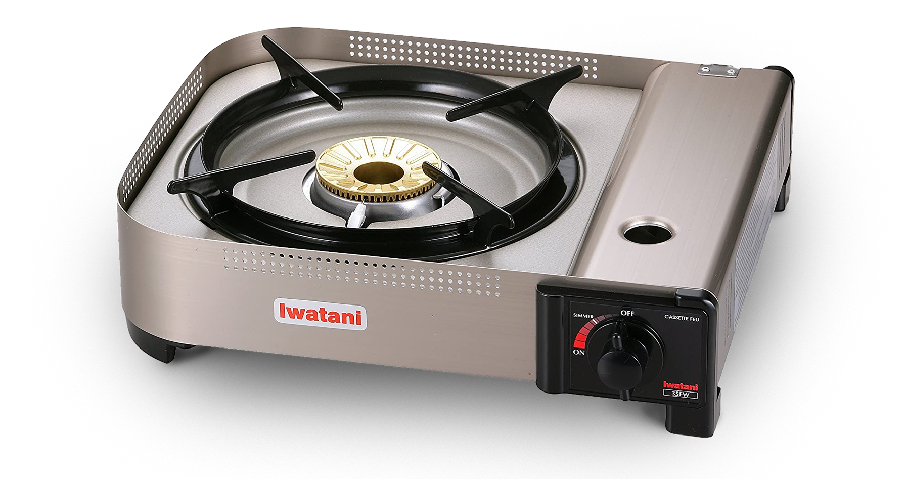 Iwatani | Portable Butane Stove, High Powered with Double Windbreaker - ChefEquipment.com