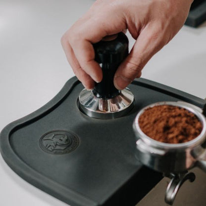 Rhino Coffee Gear | Tamper Mat, Black Silicone Rubber