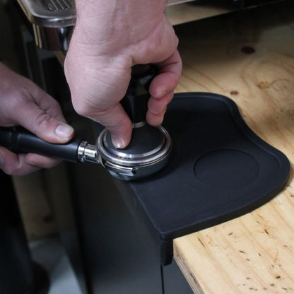 Rhino Coffee Gear | Tamper Mat, Black Silicone Rubber