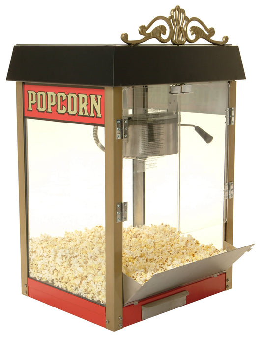 Street Vendor Popcorn Machine, 4 oz Kettle - 2404FP