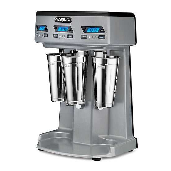 Waring | Heavy-Duty Triple-Spindle Drink Mixer w/ Timer - ChefEquipment.com