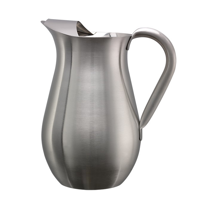 Service Ideas | Bell Pitcher with Ice Guard, 2 L, Stainless Steel