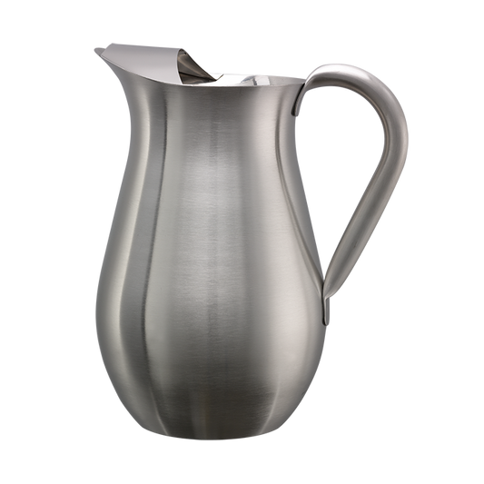 Service Ideas | Bell Pitcher with Ice Guard, 2 L, Stainless Steel