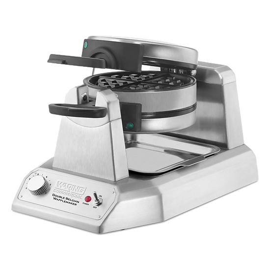 Waring | Double Vertical Belgian Waffle Maker - 1400W, 120v - ChefEquipment.com