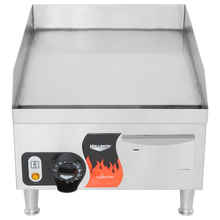 Vollrath | Cayenne 14" Electric Flat Top Griddle, 120V - ChefEquipment.com