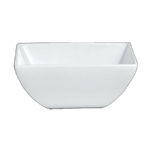 Steelite® Varick Cafe Porcelain Square Bowl, White, 6 oz - 6900E543