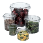 Russell Hendrix Restaurant Equipment - Cambro® Square Food Storage  Containers w/ Lids Set, Translucent, 6 qt (2/PK) - 6SFSPPSW2190