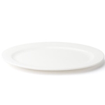 Browne® Foundation™ Porcelain Plate, Oval, White, 11.7"5 x 8.5"- 5630118