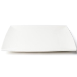 Browne® Foundation™ Porcelain Coupe Plate, Square, White, 10.25" - 5630191