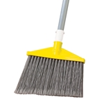 Rubbermaid® Aluminum Angle Broom, Grey - FG638500GRAY
