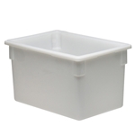 Cambro® Camwear Poly Food Box, White, 18" x 26" x 15" - 182615P148