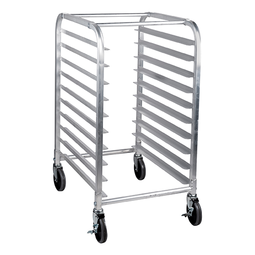 Excellante 10-Tier Bon/Sheet Pan Rack With 4 Casters ( 2X Locking, 2  Regular) 20 1/4 X 26 X 38 1/2, Kockdown, NSF, Comes In Set 