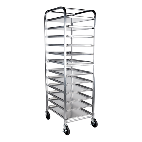 Russell Hendrix Restaurant Equipment - SignatureWares® Bun Pan Rack,  holds (10) full sheet pans, 26" x 20-1/4" x 44-1/2" H  overall - 404010