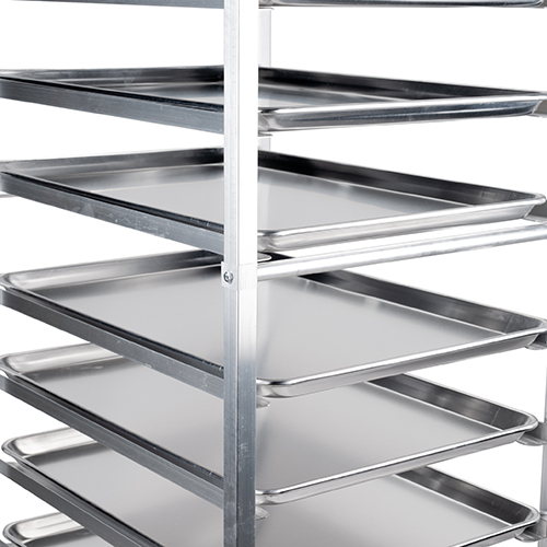 Russell Hendrix Restaurant Equipment - SignatureWares® Bun Pan Rack,  holds (10) full sheet pans, 26" x 20-1/4" x 44-1/2" H  overall - 404010