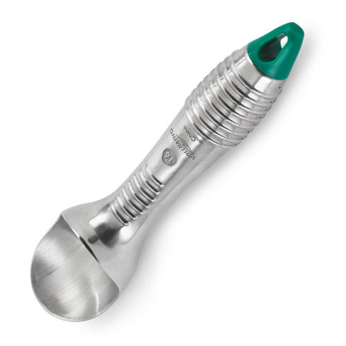 VOLLRATH GREEN HANDLED ICE CREAM SCOOP