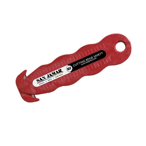 San Jamar Klever Kutter Safety Cutter , Red , 3/Pack (San KK403)